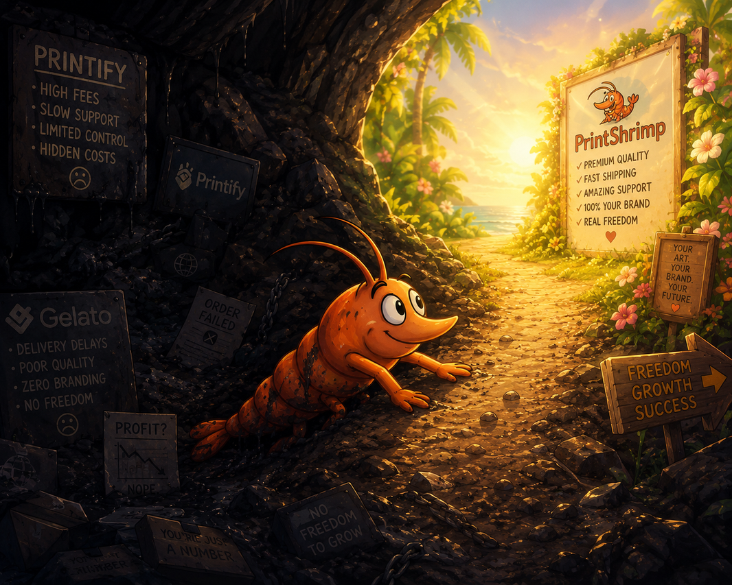 The Best Print on Demand Poster Supplier for 2026: Why Sellers are Switching to PrintShrimp