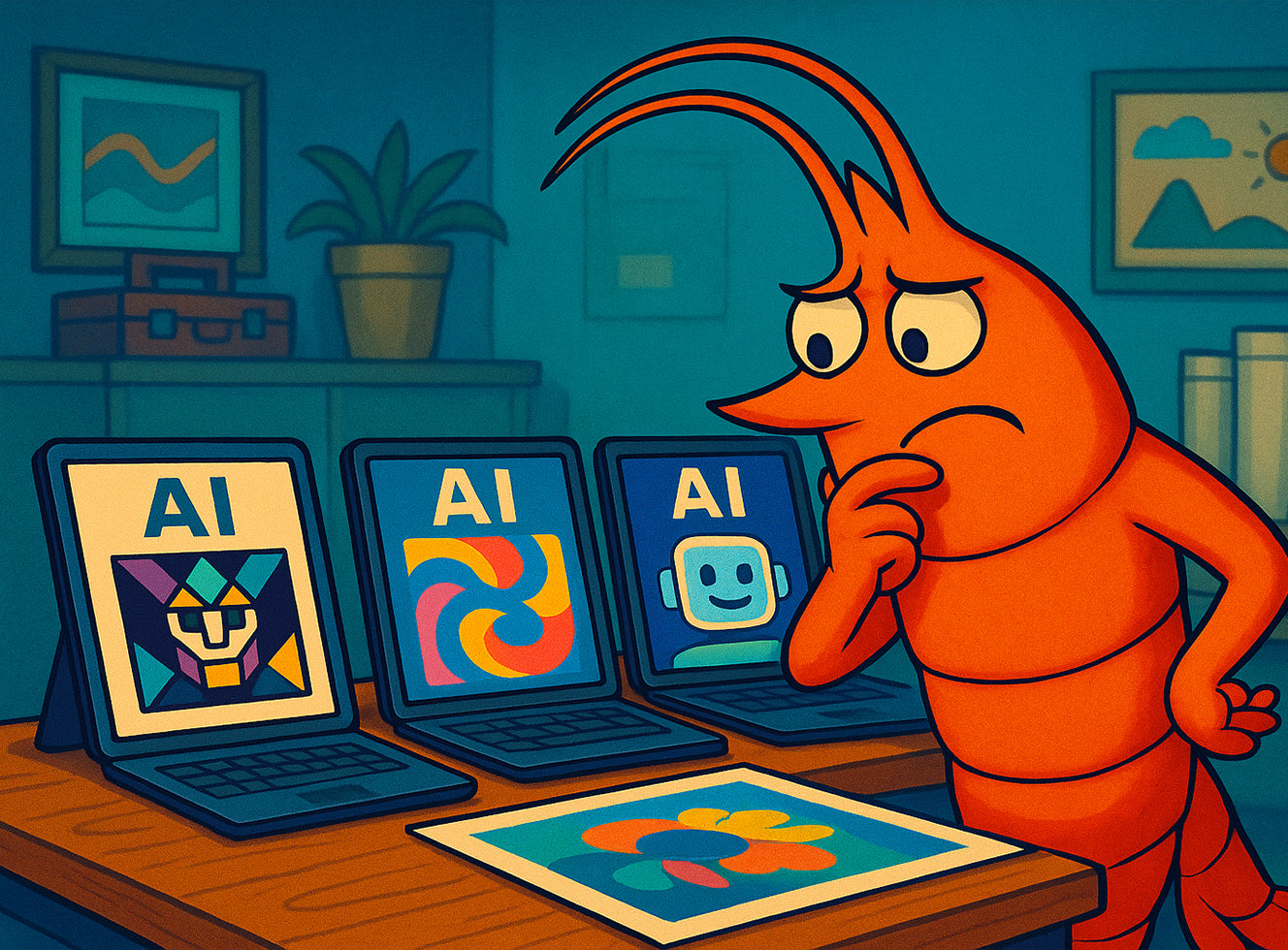The Best Way to Design AI Art Prints